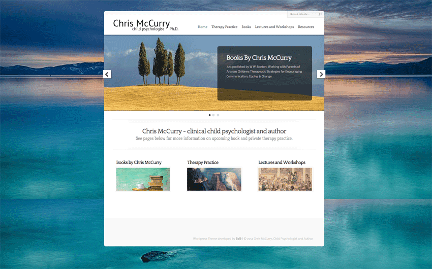 Chris McCurry psychologist home page