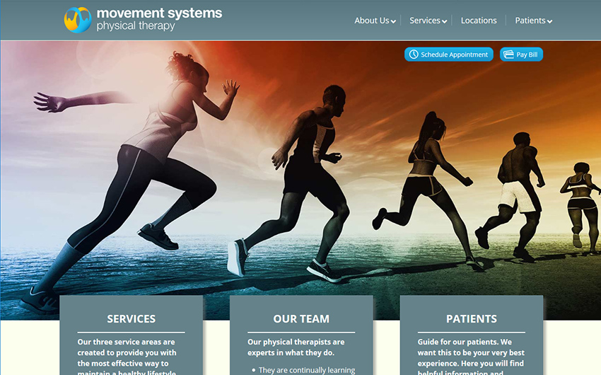 Movement Sytems Physical Therapy home page