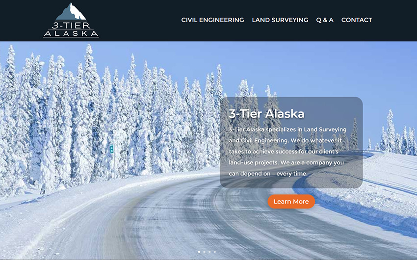 3-Tier Alaska home page